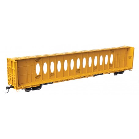 Walthers MainLine (HO) 72' Centerbeam Flatcar w/Opera Windows -- Trailer Train TTZX