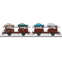 Märklin 46129 (HO) Type Laaes Auto Transport Car