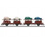 Märklin 46139 (HO) Type Laaes Auto Transport Car