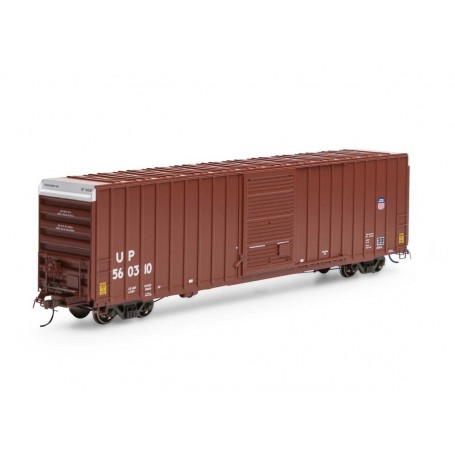 Athearn RTR (HO) 60' Hi-Cube Ex-Post Box, UP /Brown
