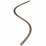 ATLAS 2000 (N) Code 55 Track w/Nickel-Silver Rail & Brown Ties -- Flex Track - Length: 30" 76.2cm