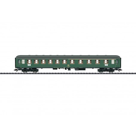 TRIX 23497 (HO) Type ABm 225 (DB) express train compartment car, 1st and 2nd class, Era IV - LED