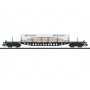 TRIX 24719 (HO) type Rs 684 flat car (DB) Pfleiderer lumber, Era IV - Museum Car for 2019