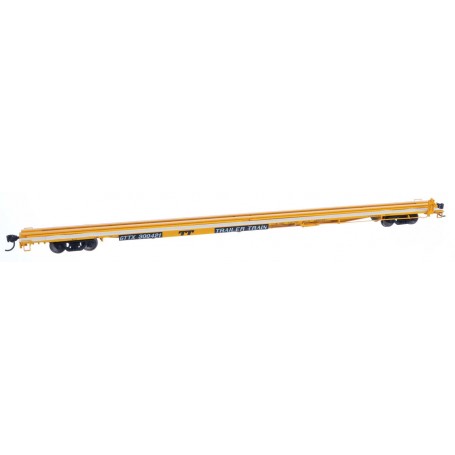 Walthers MainLine (HO) 85' General American G85 Flatcar - GTTX (Yellow)