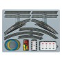 Märklin 8192 (Z) T1 Double Track Extension Set, Electric Turnouts