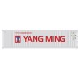 KATO 106-6212 (N) Gunderson MAXI-I Double Stack Car TTX New Logo - Yang Ming containers