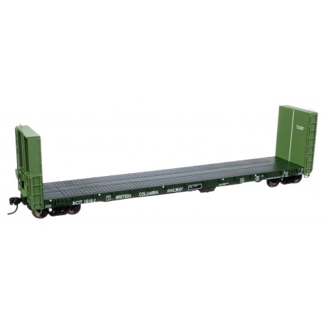Walthers PROTO (HO) 50' CC&F Bulkhead Flatcar - British Columbia BCIT