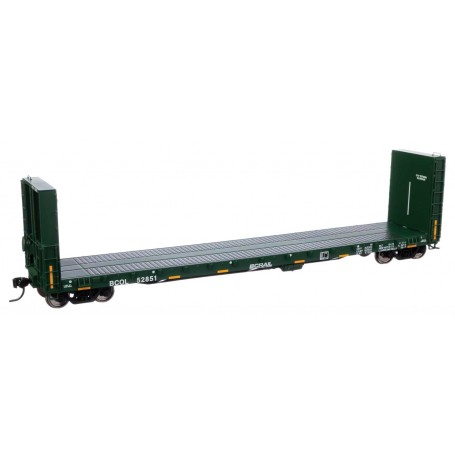 Walthers PROTO (HO) 50' CC&F Bulkhead Flatcar - British Columbia BCOL