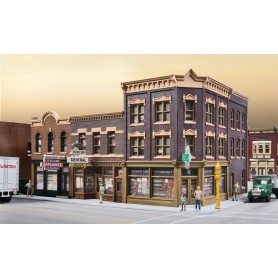 Walthers Cornerstone 4041 (HO) Merchant's Row V -- Kit