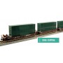 KATO 106-6210 (N) Gunderson MAXI-I Double Stack Car -- BNSF Railway w. China Shipping Containers