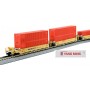 KATO 106-6212 (N) Gunderson MAXI-I Double Stack Car TTX 759364 New Logo - Yang Ming containers