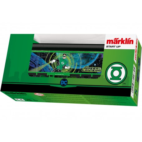 Märklin Start Up 44830 (HO) Green Lantern Boxcar w. light lantern