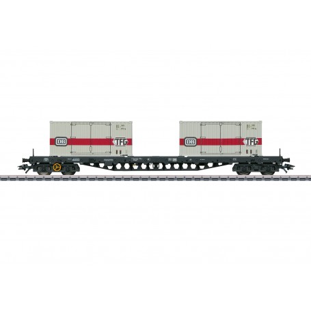 Märklin 47048 (HO) Type Sgs 693 Flat Car w. Containers