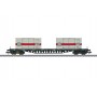 Märklin 47048 (HO) Type Sgs 693 Flat Car w. Containers