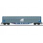 Märklin 47128 (HO) type Rilnss sliding tarp car, Era VI