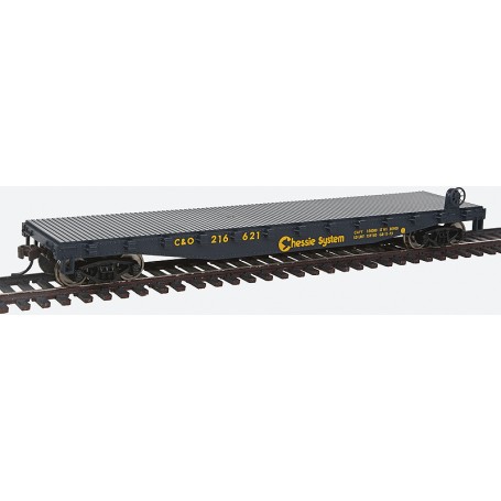 WALTHERS TrainLine 1461 (HO) Flatcar - Chessie System