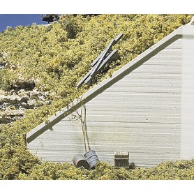 Walthers Cornerstone® 4586 (HO) Railroad Bridge Stone Wing Walls