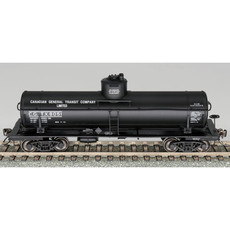 InterMountain 46323 (HO) ACF Type 27 Riveted 8,000 Gallon Tank Car - CGTX