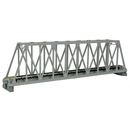 KATO 20-432 (N) 248mm (9 3/4") Single Track Truss Bridge, Gray