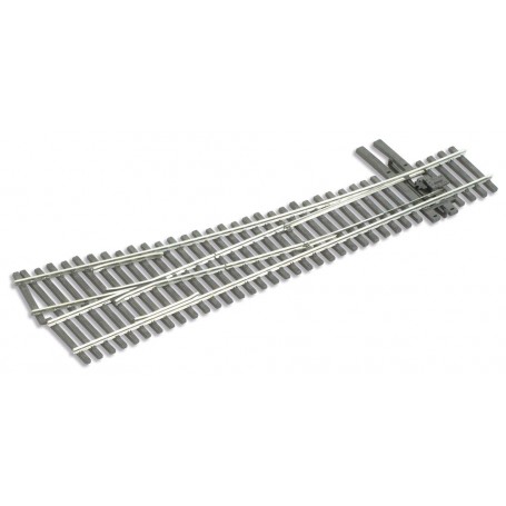 Peco SL-8351 (HO) Code 83 Track - No.5 Turnout - Right Hand, Insulfrog