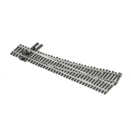 Peco SL-8352 (HO) Code 83 Track - No.5 Turnout - Left Hand, Insulfrog