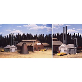 WALTHERS Cornerstone® 3058 (HO) Mountain Lumber Company Sawmill -- Kit