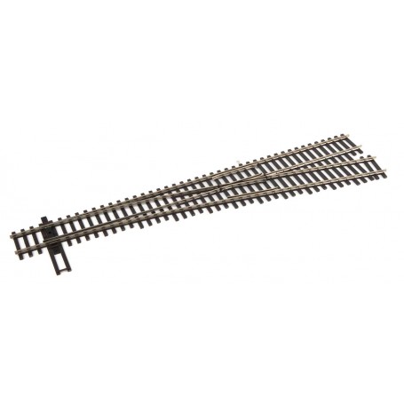 WalthersTrack 83018 (HO) Code 83 Nickel Silver DCC Friendly Number 6 Turnout -- Right Hand