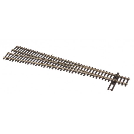 WalthersTrack 83017 (HO) Code 83 Nickel Silver DCC Friendly Number 6 Turnout -- Left Hand