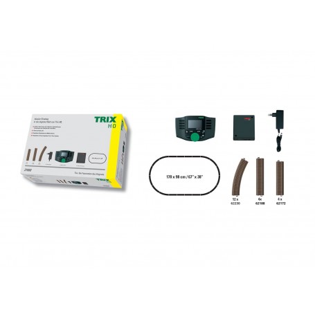 Trix 21000 (HO) Digital Starter Pack with Mobile Station (DCC) and