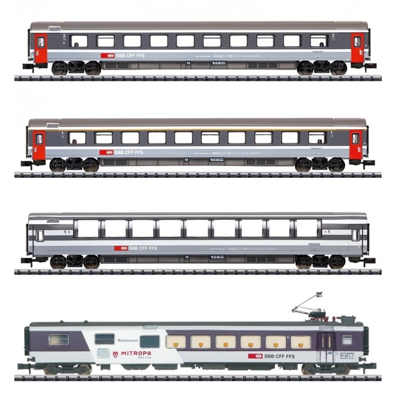 TRIX 18440 18441 18442 18443 (N) EC Riviera dei Fiori (SBB