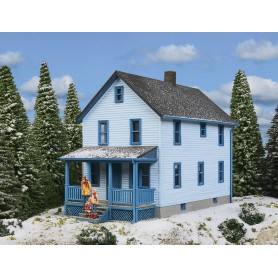 Walthers Cornerstone 3786 (HO) Two-Story Frame House -- Kit
