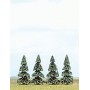 BUSCH 6100 (A) Pine Trees 2-3/16" (5.5cm) pkg(4)