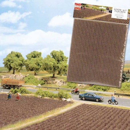 Busch 7183 (HO, N) Ploughed Field (480 x 280 mm)