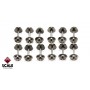 Fox Valley Models FVM3603 (N) Semi-Scale Wheelsets, .563” axle: Older Riv - 36" Wheel 12PK