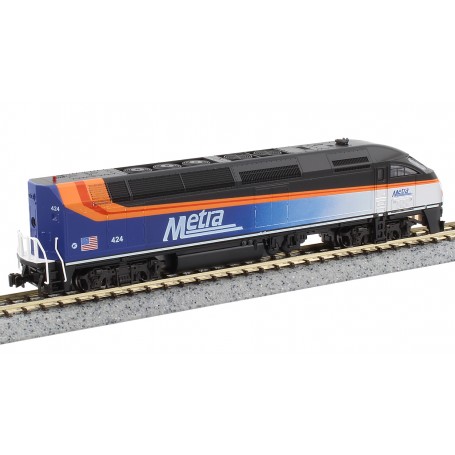 KATO 176-6124 (N) Motive Power Industries MP36PH -Metra 424