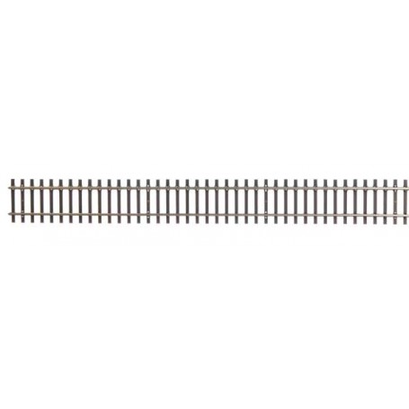 WalthersTrack 83007 (HO) Code 83 Nickel Silver Flex Track with Wood Ties -- Branch line ties - each section: 36" 91.4cm pkg(5)