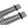 WalthersTrack 83051 (HO) Code 83 Nickel Silver DCC-Friendly No.6 Double Crossover