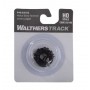 WalthersTrack 83103 (HO) Code 83 or 100 Nickel Silver Terminal Joiners pkg(2) -- Includes Black 22-Gauge Wire