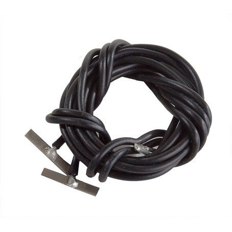 WalthersTrack 83103 (HO) Code 83 or 100 Nickel Silver Terminal Joiners pkg(2) -- Includes Black 22-Gauge Wire