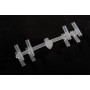 WalthersTrack 83104 (HO) Code 83 or 100 Nickel-Silver Rail Joiners pkg(48)