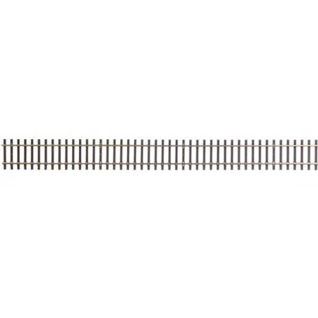 WalthersTrack 70001 (HO) Code 70 Nickel Silver Flex Track with Wood Ties -- pkg(5)