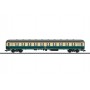Märklin 43912 (HO) UIC-x (DB) type Am 203.0 compartment car, 1st class - Era IV
