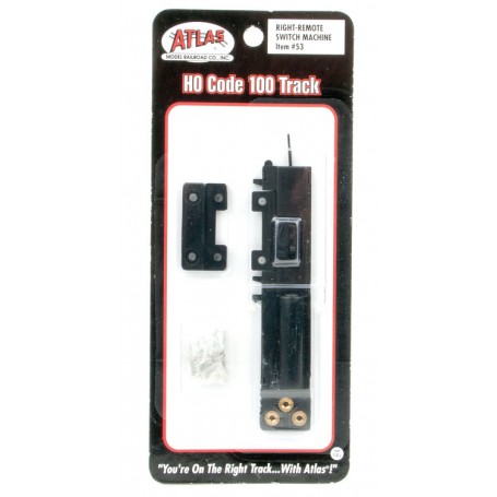 ATLAS 0053 (HO) Code 100 - Remote Control Switch Machine - Right