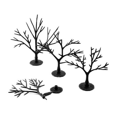 Woodland Scenics TR1121 (A) Tree Armatures - Deciduous -- 2 to 3" 5.1 to 7.6cm pkg(57)