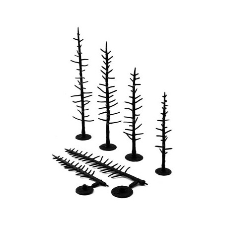 Woodland Scenics TR1125 (A) Tree Armatures - Pine -- 4 to 6" 10.2 to 15.2cm pkg(44)