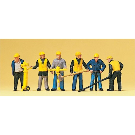 PREISER 10035 (HO) Working People - Track Maintenance