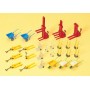 PREISER 17107 (HO) Forklifts & Wheelbarrows -- pkg(26) kit