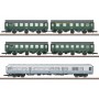 Märklin 87074 (Z) "Shuttle Train" Car Set (DB) Era III