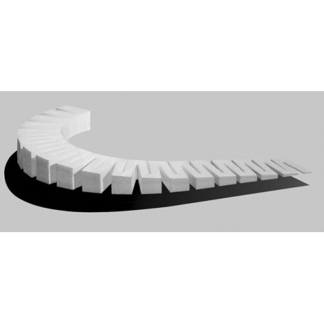 Woodland Scenics ST1414 (A) Riser Set - SubTerrain System -- 3/4" pkg(4)