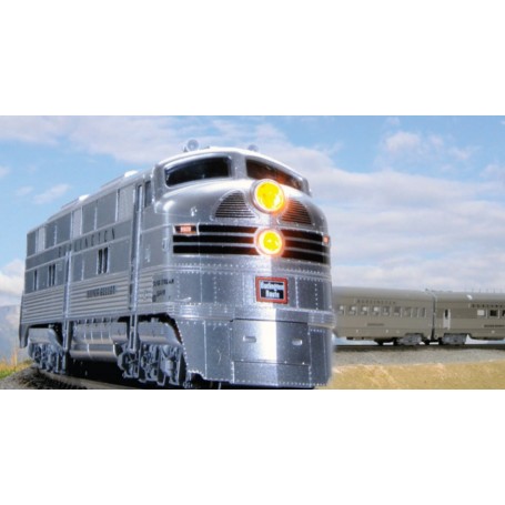 KATO 106-090 (N) CB&Q Silver Streak Zephyr train set